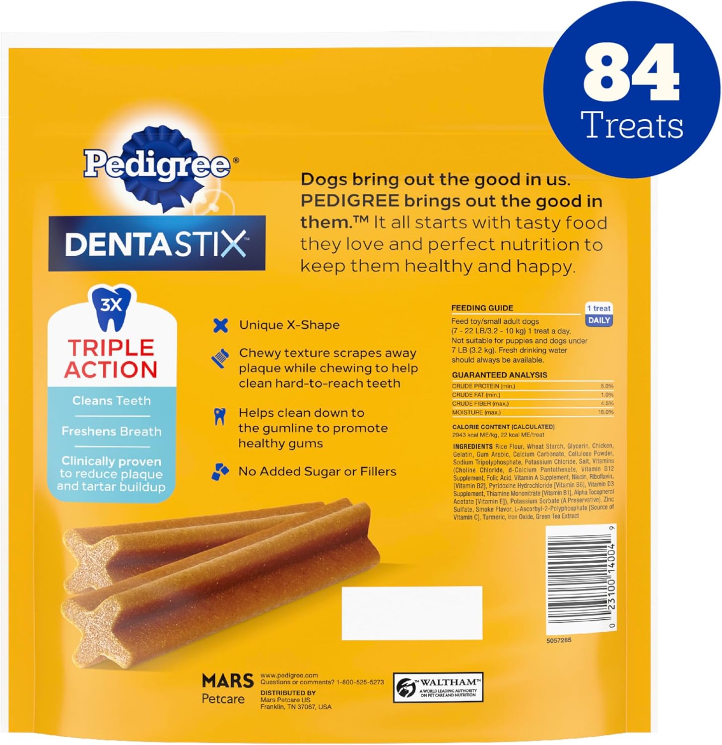 Pedigree Dentastix Toy & Small Breed Dog Treats, Original With Real Chicken, 17.7 oz. Bag (84 Treats) - Pedigree Treats - Nimbus Distributors - wholesale and distributors in United States Pedigree Dentastix Toy & Small Breed Dog Treats, Original With Real Chicken, 17.7 oz. Bag (84 Treats) - Pedigree Treats - Nimbus Distributors - wholesale and distributors in United States